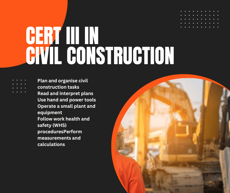 Cert iii in civil construction