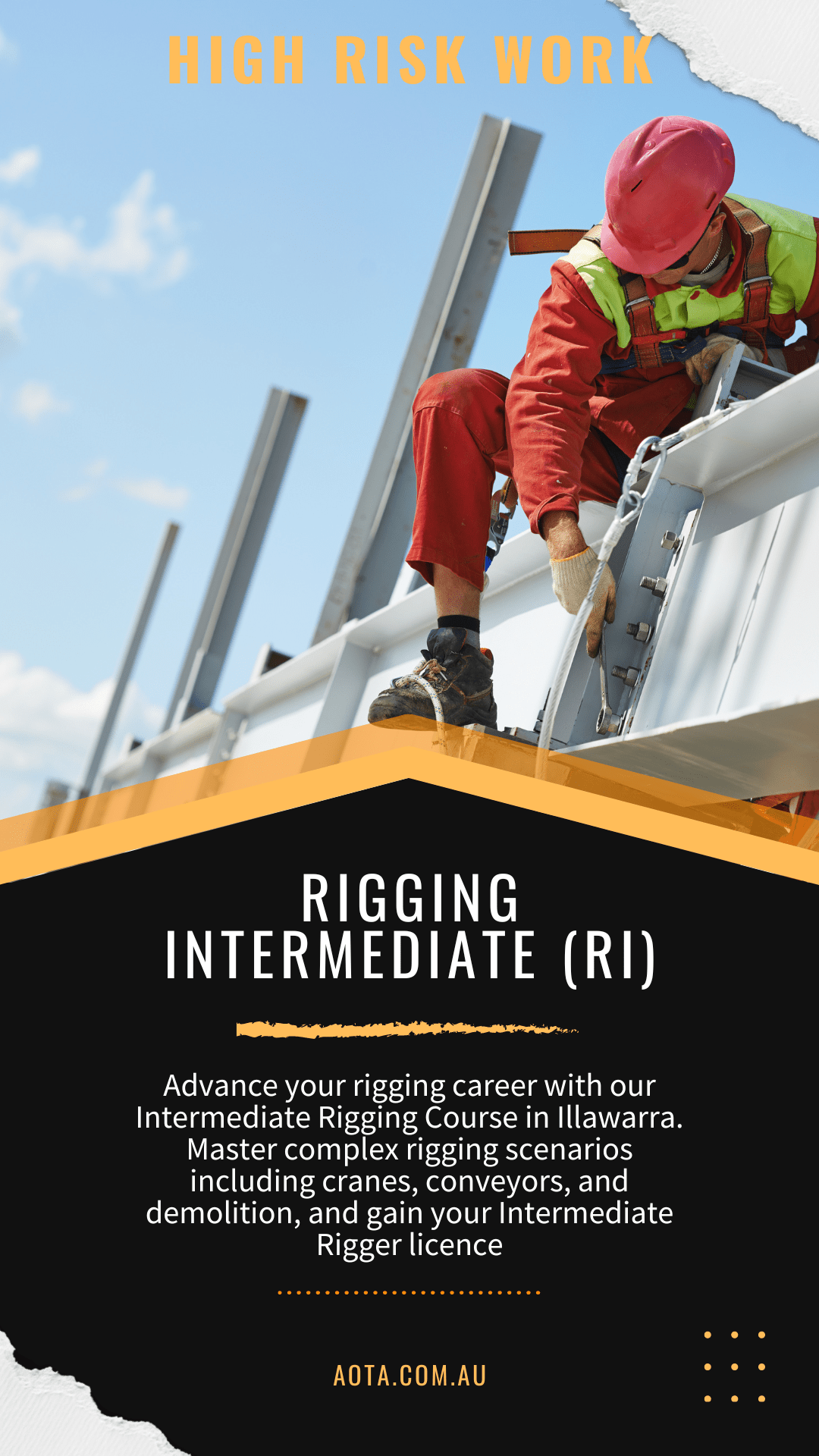intermediate rigging course RI