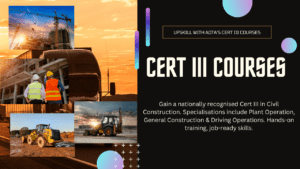 cert III courses