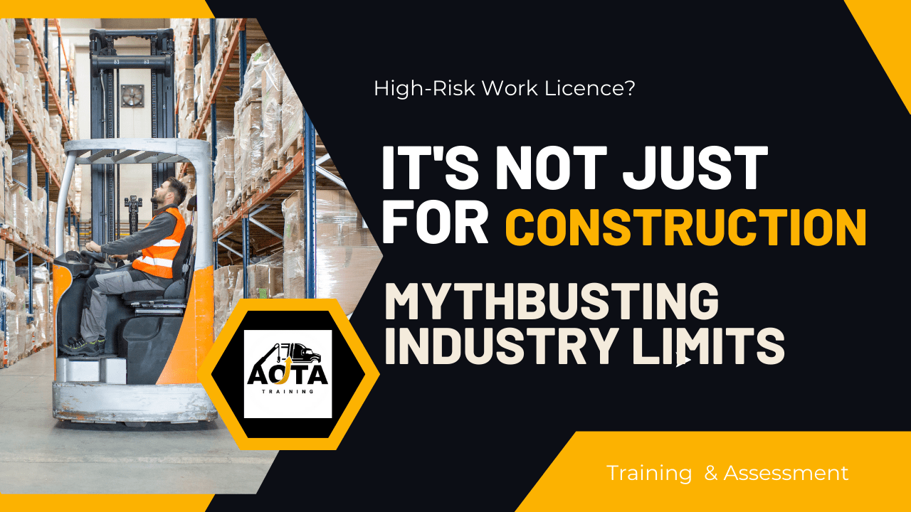 High-Risk Work Licence? It’s NOT Just for Construction