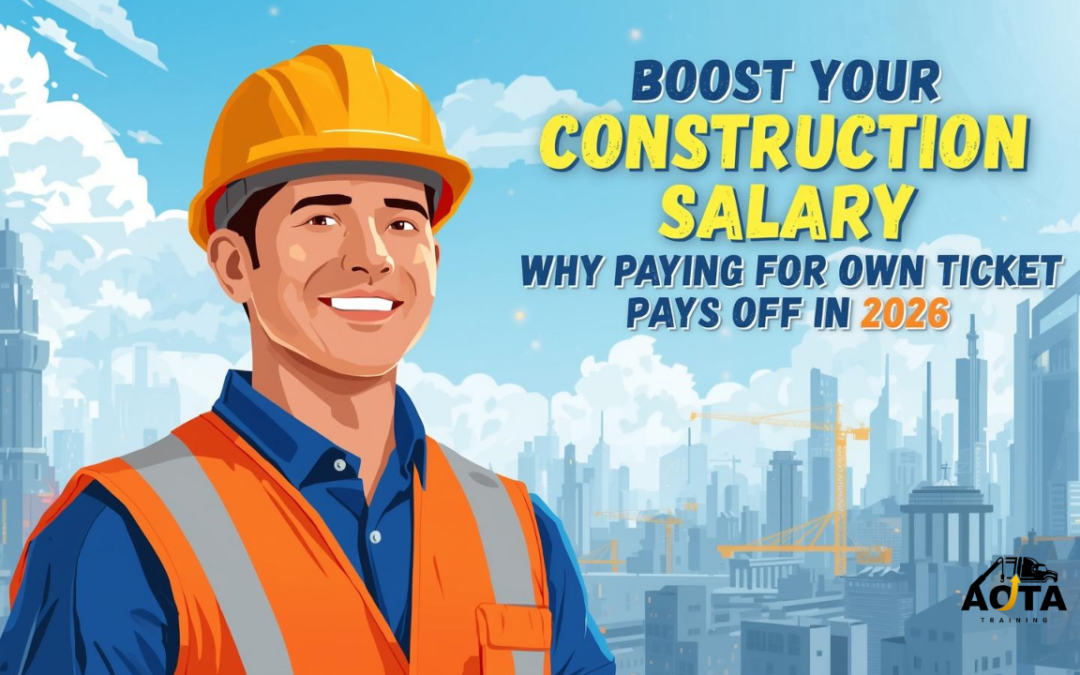 Boost Your Construction Salary Why Paying for Your Own Ticket Pays Off in 2026