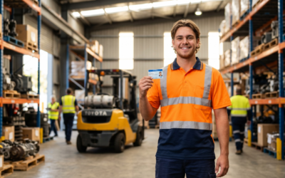 18 and Jobless? Why an LF Forklift Ticket is Your Fast-Track to Cash